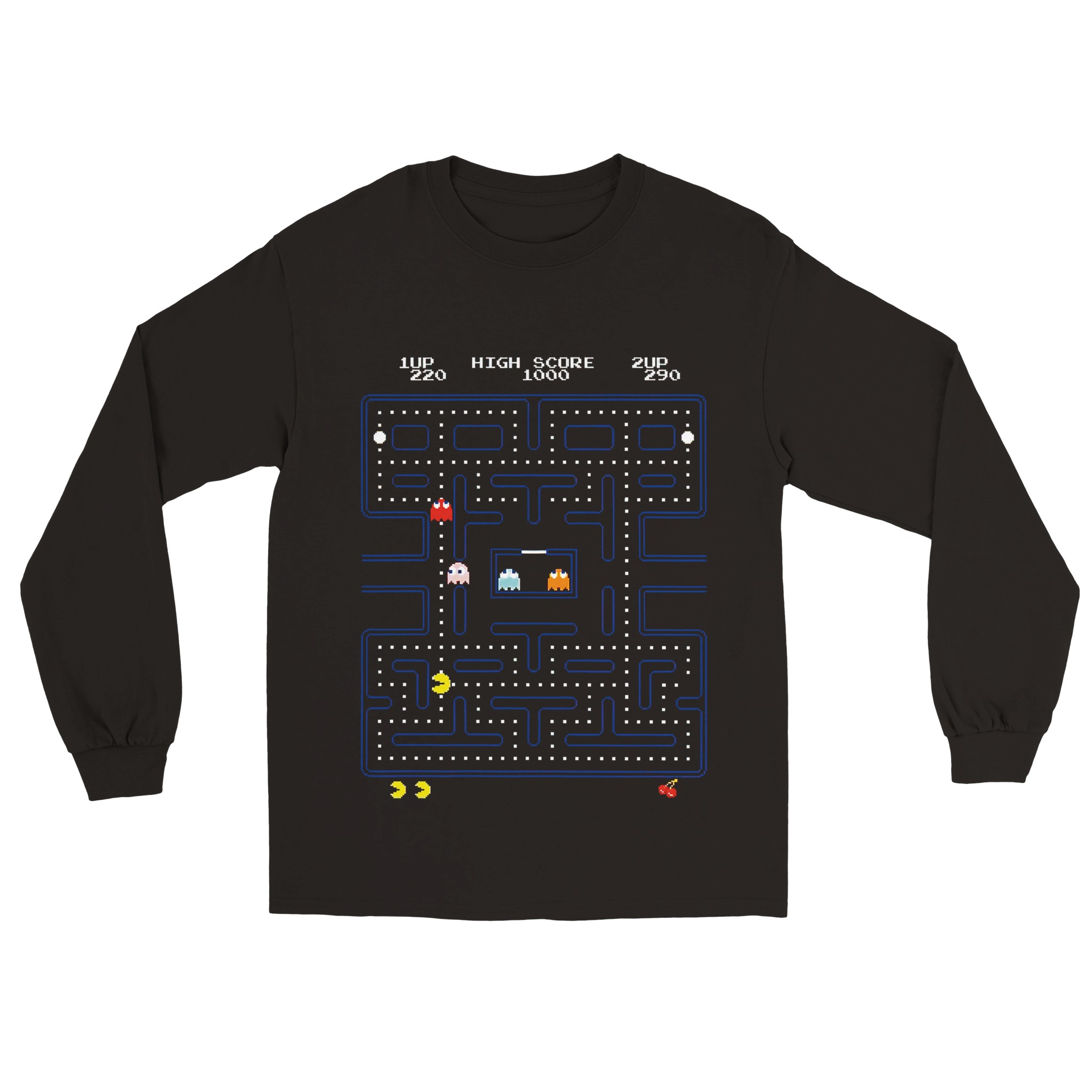 Pacman 2 Classic Unisex Longsleeve T-shirt Pacman 2 Classic Unisex Longsleeve T-shirt