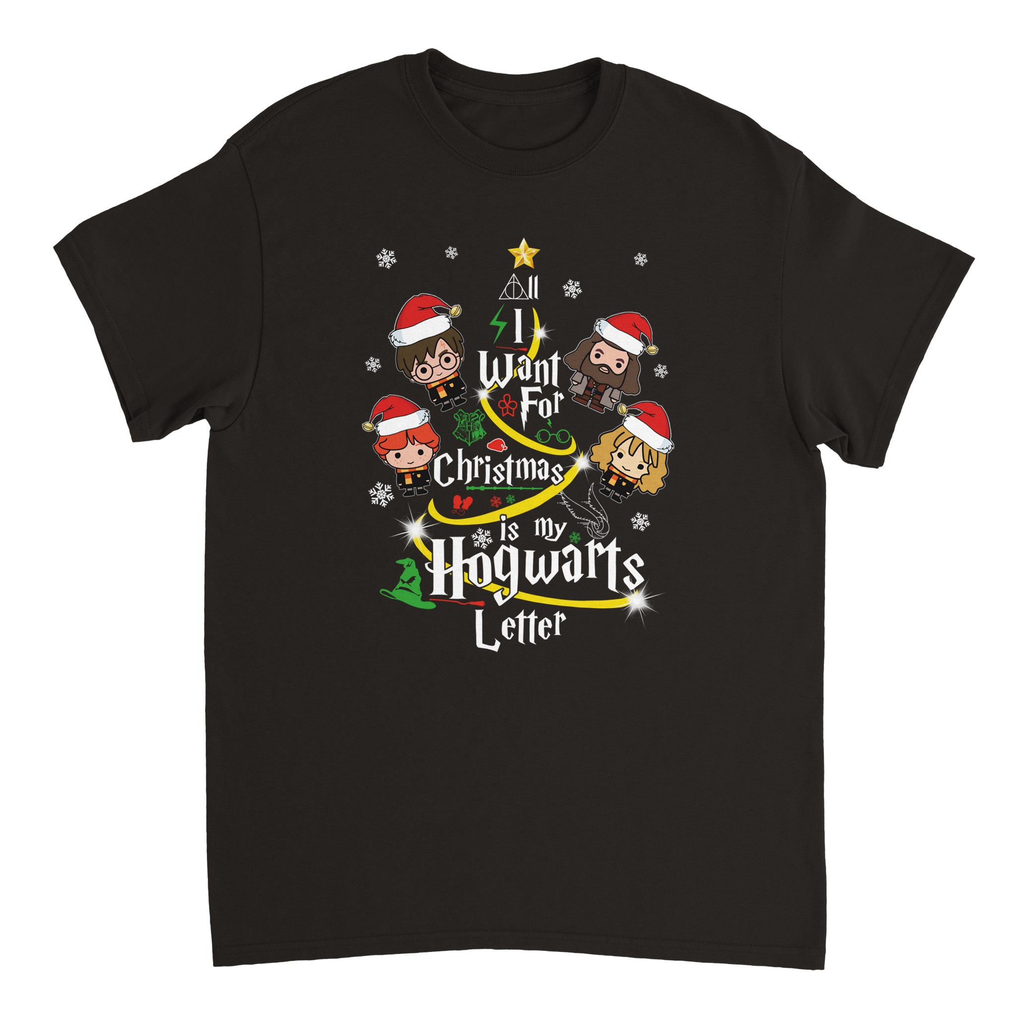 Harry Potter 19 Heavyweight Unisex Crewneck T-shirt Harry Potter 19 Heavyweight Unisex Crewneck T-shirt