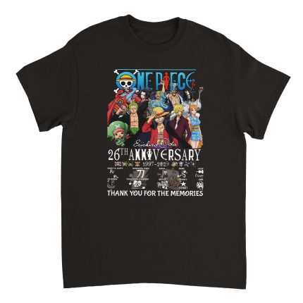 One Piece 6 Heavyweight Unisex Crewneck T-shirt