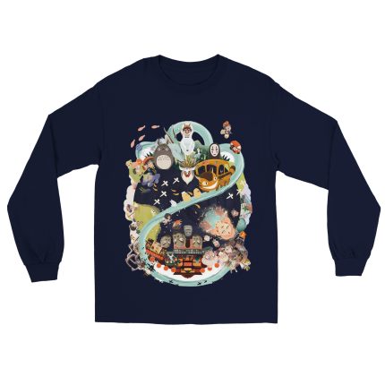 Studio Ghibli 3 Classic Unisex Longsleeve T-shirt