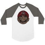 Super Mario 2 Unisex 3/4 sleeve Raglan T-shirt