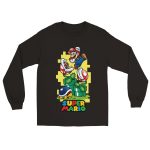 Super Mario 7 Classic Unisex Longsleeve T-shirt