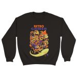 Super Mario 9 Classic Unisex Crewneck Sweatshirt