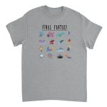 Final Fantasy Heavyweight Unisex Crewneck T-shirt