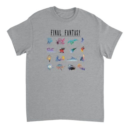 Final Fantasy Heavyweight Unisex Crewneck T-shirt
