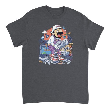 Super Mario 3 Heavyweight Unisex Crewneck T-shirt