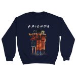 Anime Friends 2 Classic Unisex Crewneck Sweatshirt