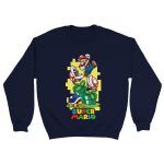 Super Mario 7 Classic Unisex Crewneck Sweatshirt