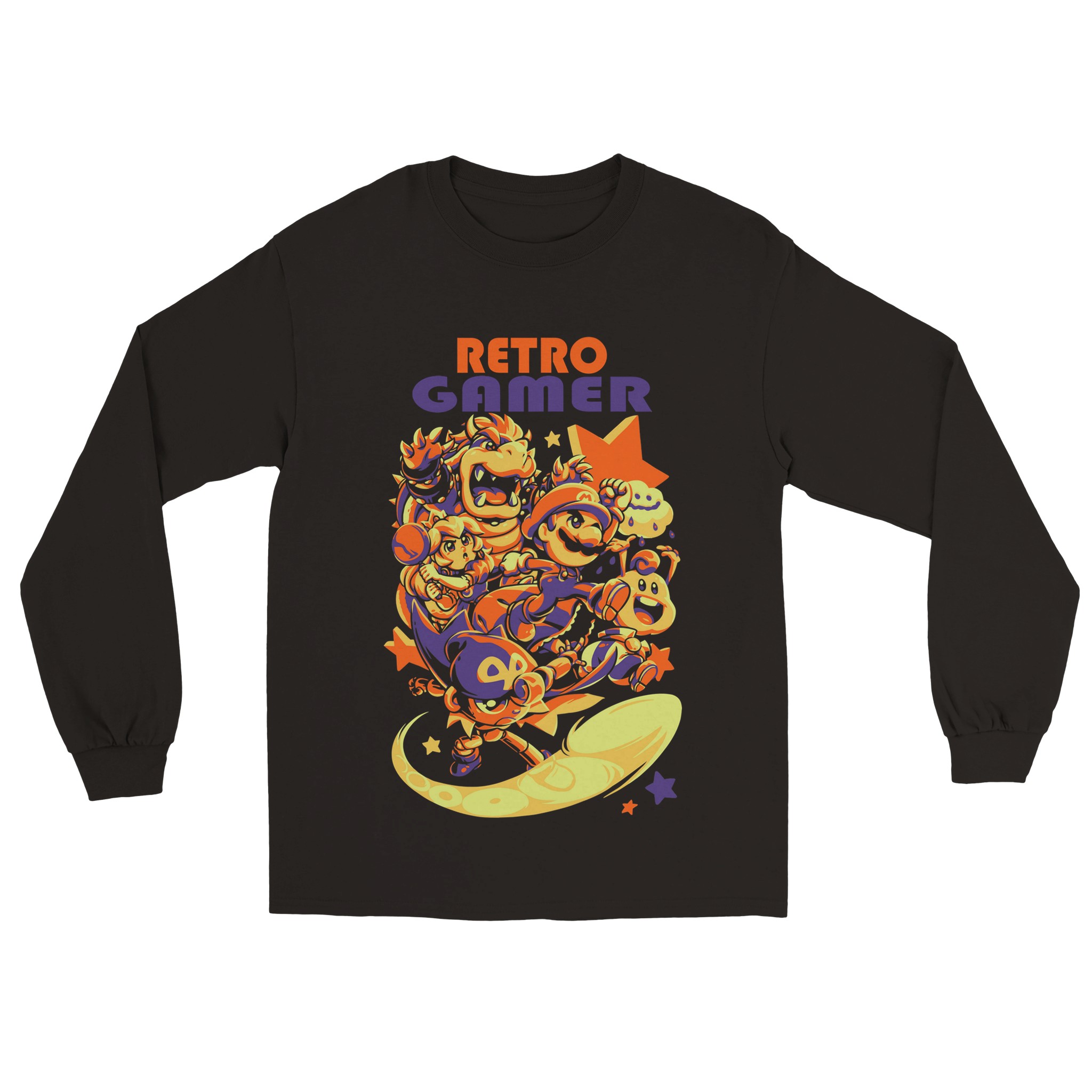 Super Mario 9 Classic Unisex Longsleeve T-shirt Super Mario 9 Classic Unisex Longsleeve T-shirt