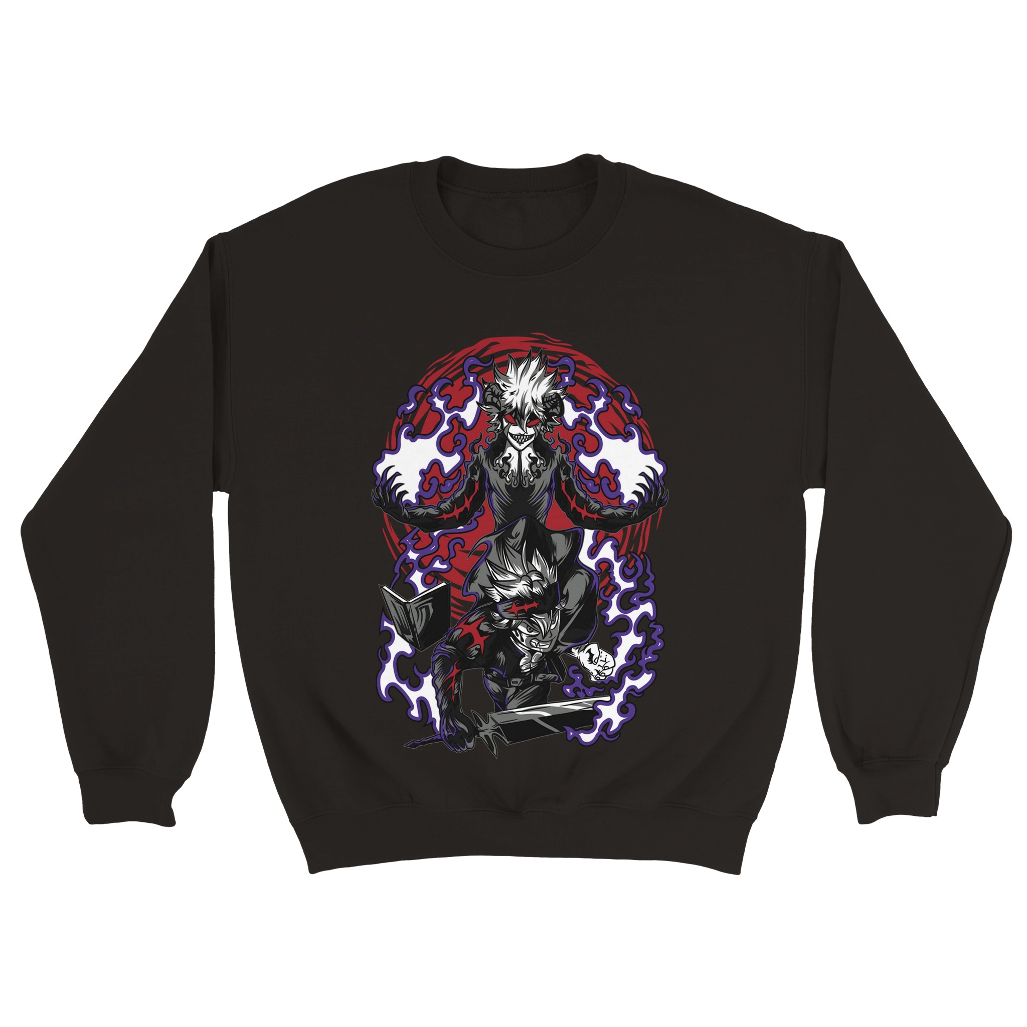 Black Clover 2 Classic Unisex Crewneck Sweatshirt Black Clover 2 Classic Unisex Crewneck Sweatshirt