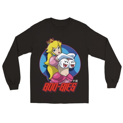 Super Mario 8 Classic Unisex Longsleeve T-shirt