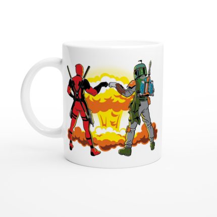 Deadpool White 11oz Ceramic Mug