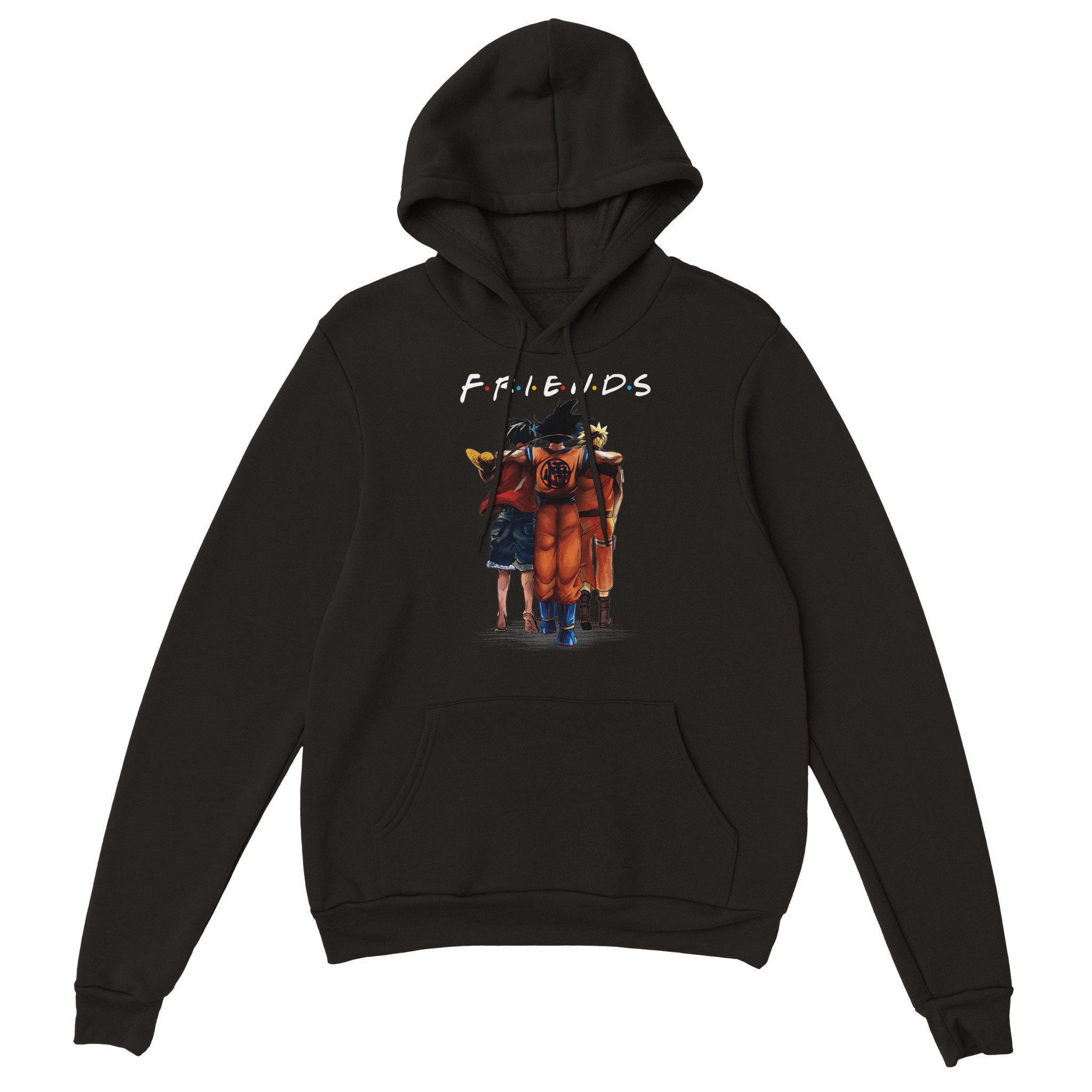 Anime Friends 2 Classic Unisex Pullover Hoodie Anime Friends 2 Classic Unisex Pullover Hoodie