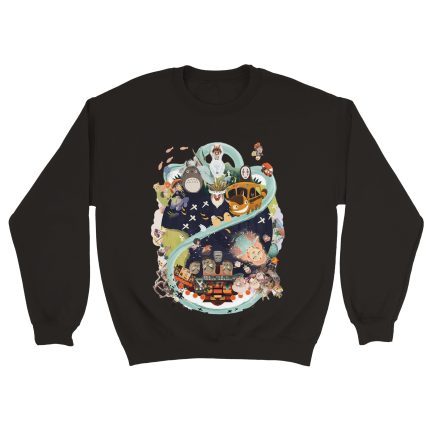 Studio Ghibli 3 Classic Unisex Crewneck Sweatshirt
