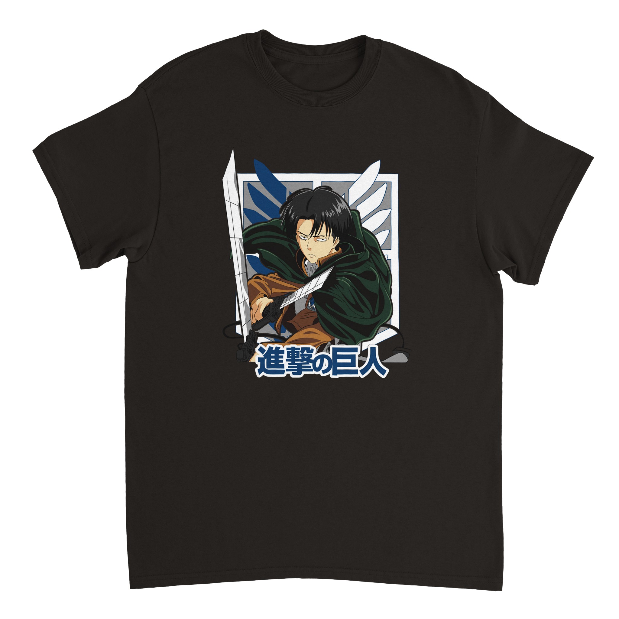 Attack On Titan 6 Heavyweight Unisex Crewneck T-shirt Attack On Titan 6 Heavyweight Unisex Crewneck T-shirt