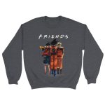 Anime Friends 2 Classic Unisex Crewneck Sweatshirt