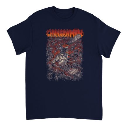 Chainsaw Man 7 Heavyweight Unisex Crewneck T-shirt
