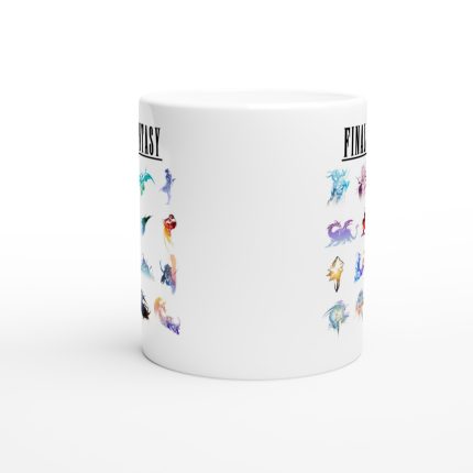 Final Fantasy White 11oz Ceramic Mug