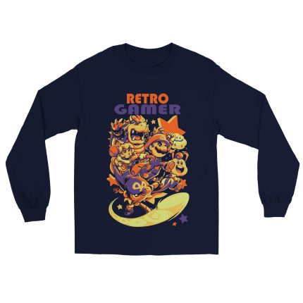 Super Mario 9 Classic Unisex Longsleeve T-shirt
