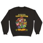 Super Smash Bros 1 Classic Unisex Crewneck Sweatshirt