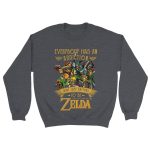 Zelda 3 Classic Unisex Crewneck Sweatshirt