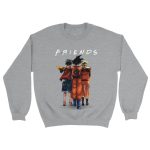 Anime Friends 2 Classic Unisex Crewneck Sweatshirt