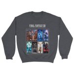 Final Fantasy 1 Classic Unisex Crewneck Sweatshirt