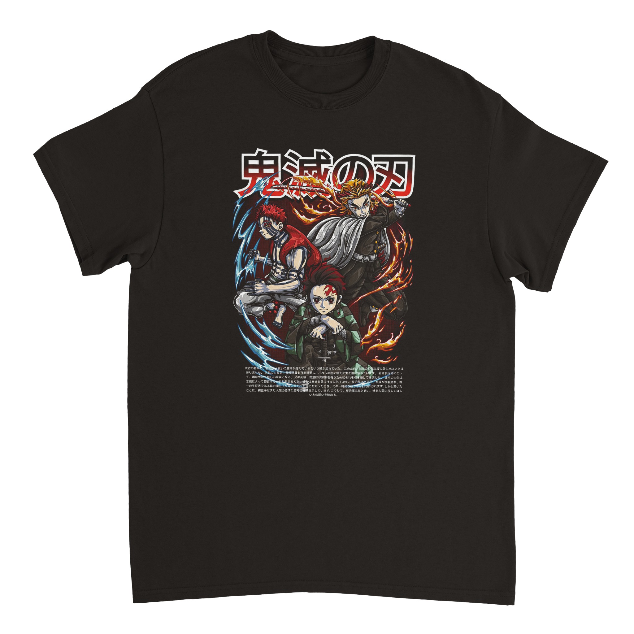 Demon Slayer 6 Heavyweight Unisex Crewneck T-shirt Demon Slayer 6 Heavyweight Unisex Crewneck T-shirt