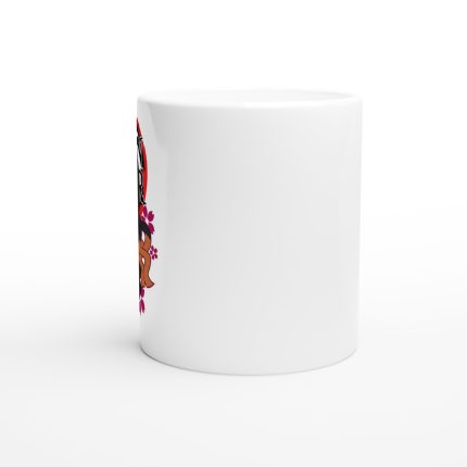Demon Slayer Nezuko 2 White 11oz Ceramic Mug