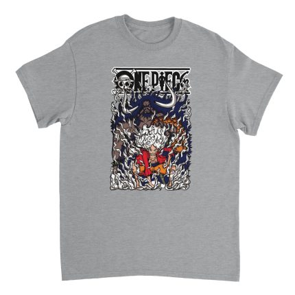 One Piece 9 Heavyweight Unisex Crewneck T-shirt