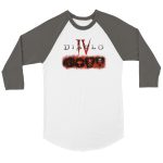 Diablo 1 Unisex 3/4 sleeve Raglan T-shirt