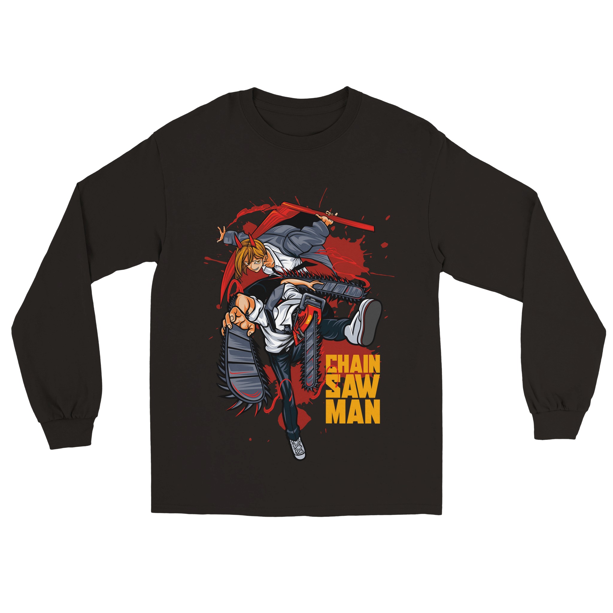 Chainsaw Man 1 Classic Unisex Longsleeve T-shirt Chainsaw Man 1 Classic Unisex Longsleeve T-shirt