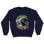 Anime Friends 1 Classic Unisex Crewneck Sweatshirt