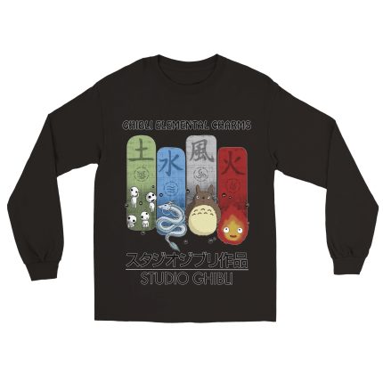 Studio Ghibli 5 Classic Unisex Longsleeve T-shirt