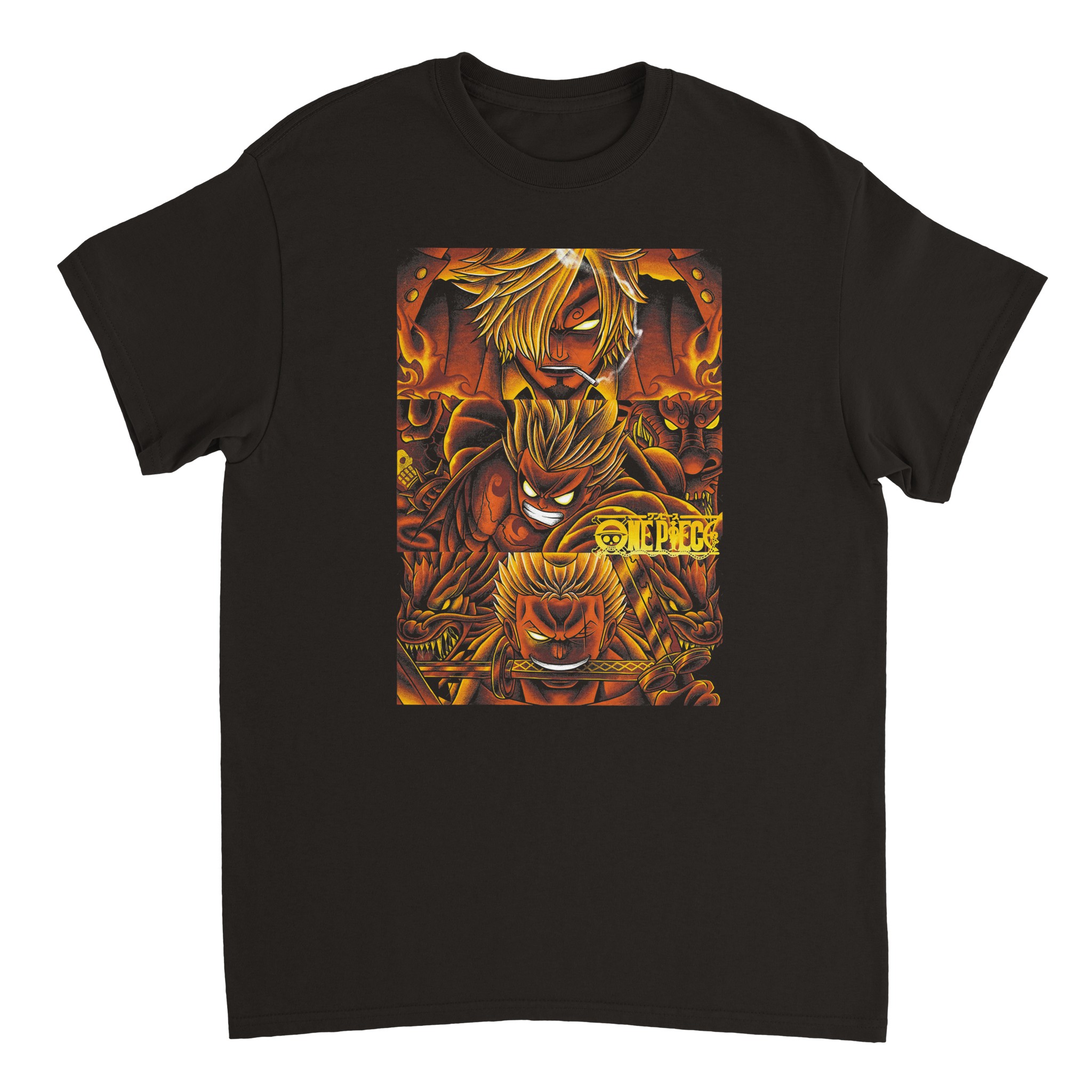 One Piece 18 Heavyweight Unisex Crewneck T-shirt One Piece 18 Heavyweight Unisex Crewneck T-shirt