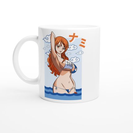 One Piece 53 White 11oz Ceramic Mug