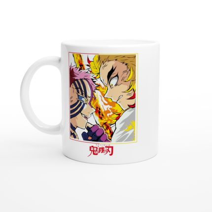 Demon Slayer 44 White 11oz Ceramic Mug