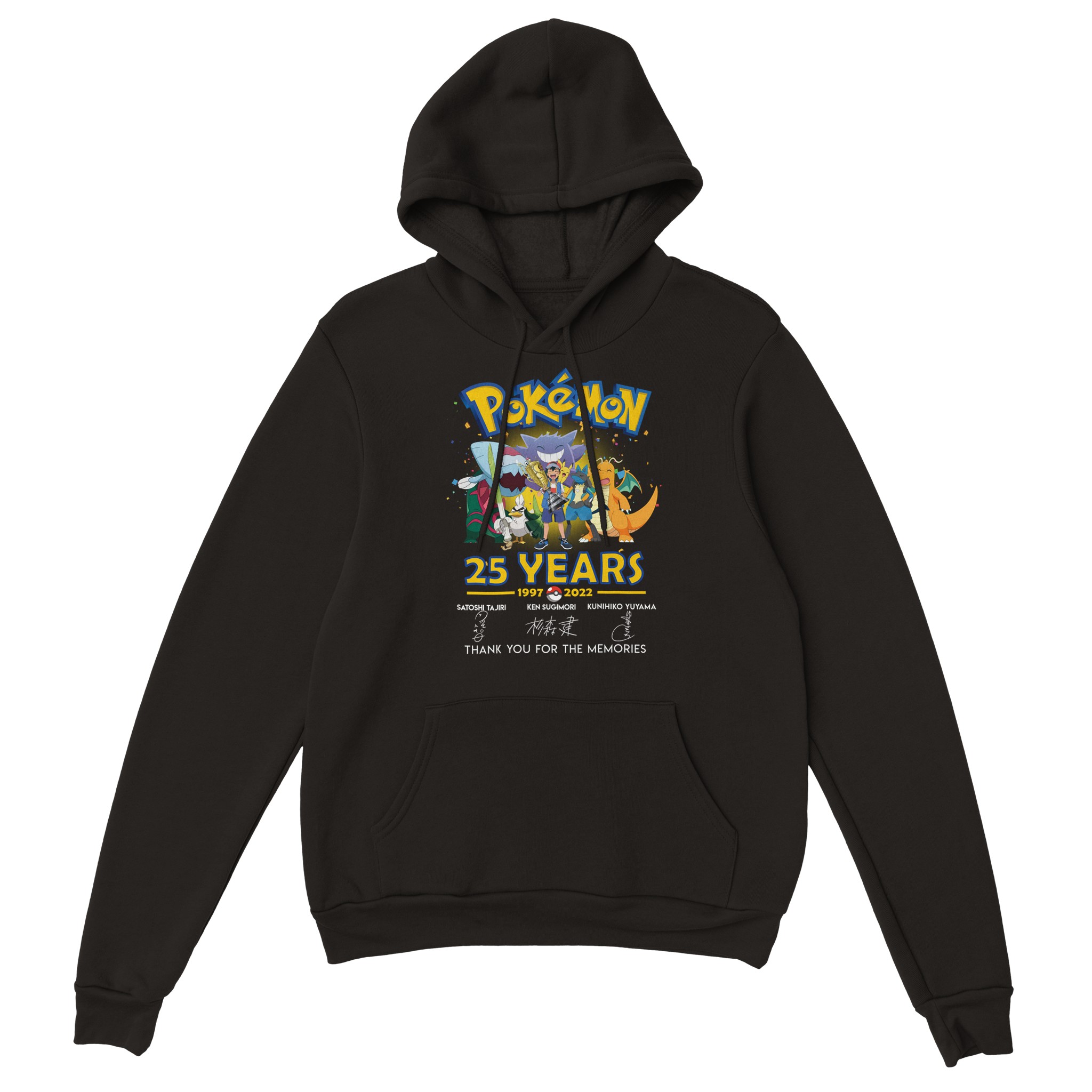 Pokemon 5 Classic Unisex Pullover Hoodie Pokemon 5 Classic Unisex Pullover Hoodie