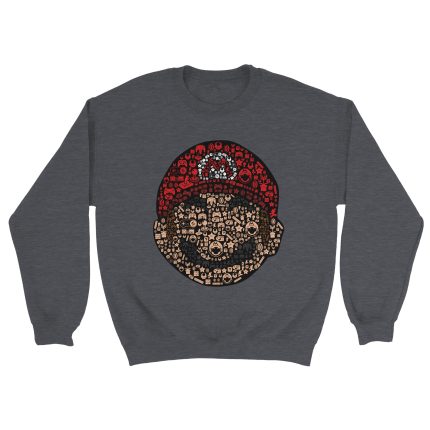 Super Mario 2 Classic Unisex Crewneck Sweatshirt