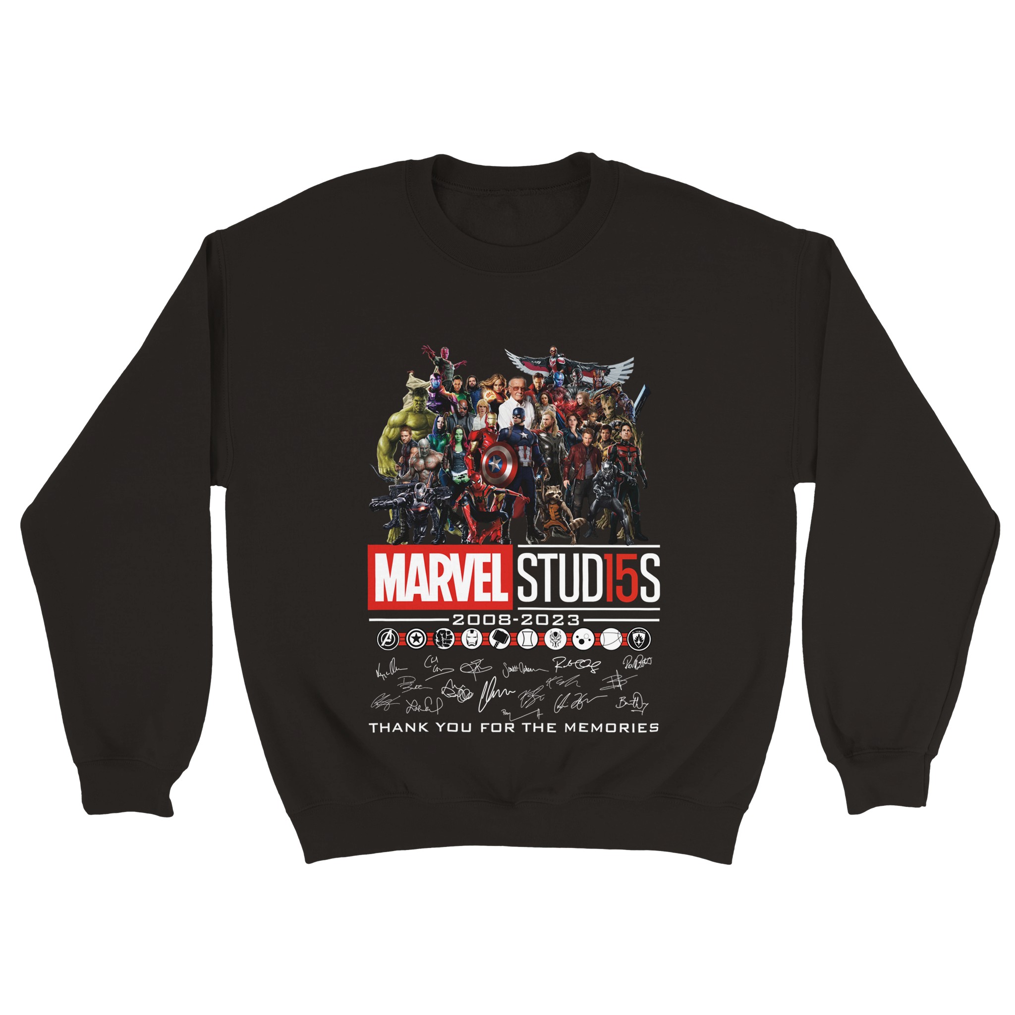 Marvel 6 Classic Unisex Crewneck Sweatshirt Marvel 6 Classic Unisex Crewneck Sweatshirt