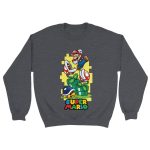 Super Mario 7 Classic Unisex Crewneck Sweatshirt