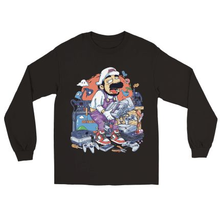 Super Mario 3 Classic Unisex Longsleeve T-shirt