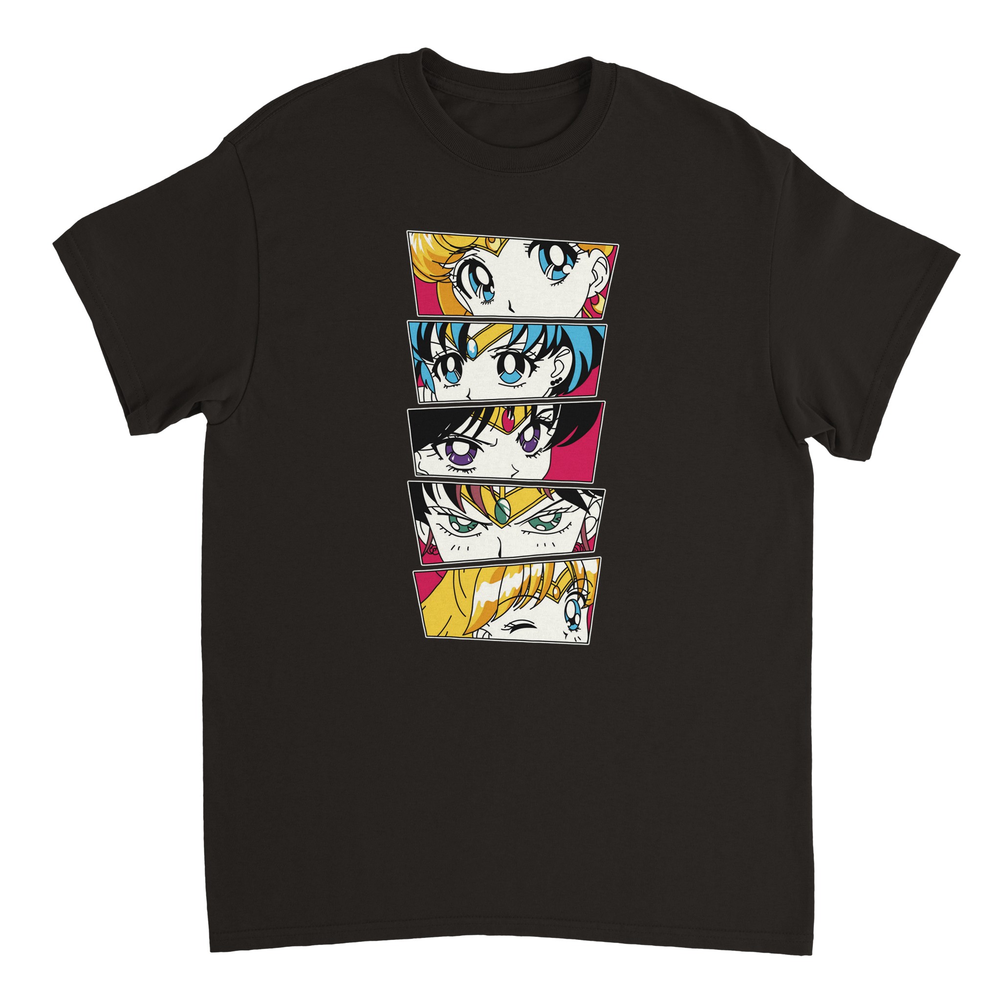 Sailor Moon 2 Heavyweight Unisex Crewneck T-shirt Sailor Moon 2 Heavyweight Unisex Crewneck T-shirt