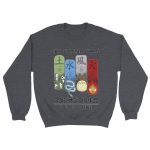 Studio Ghibli 5 Classic Unisex Crewneck Sweatshirt