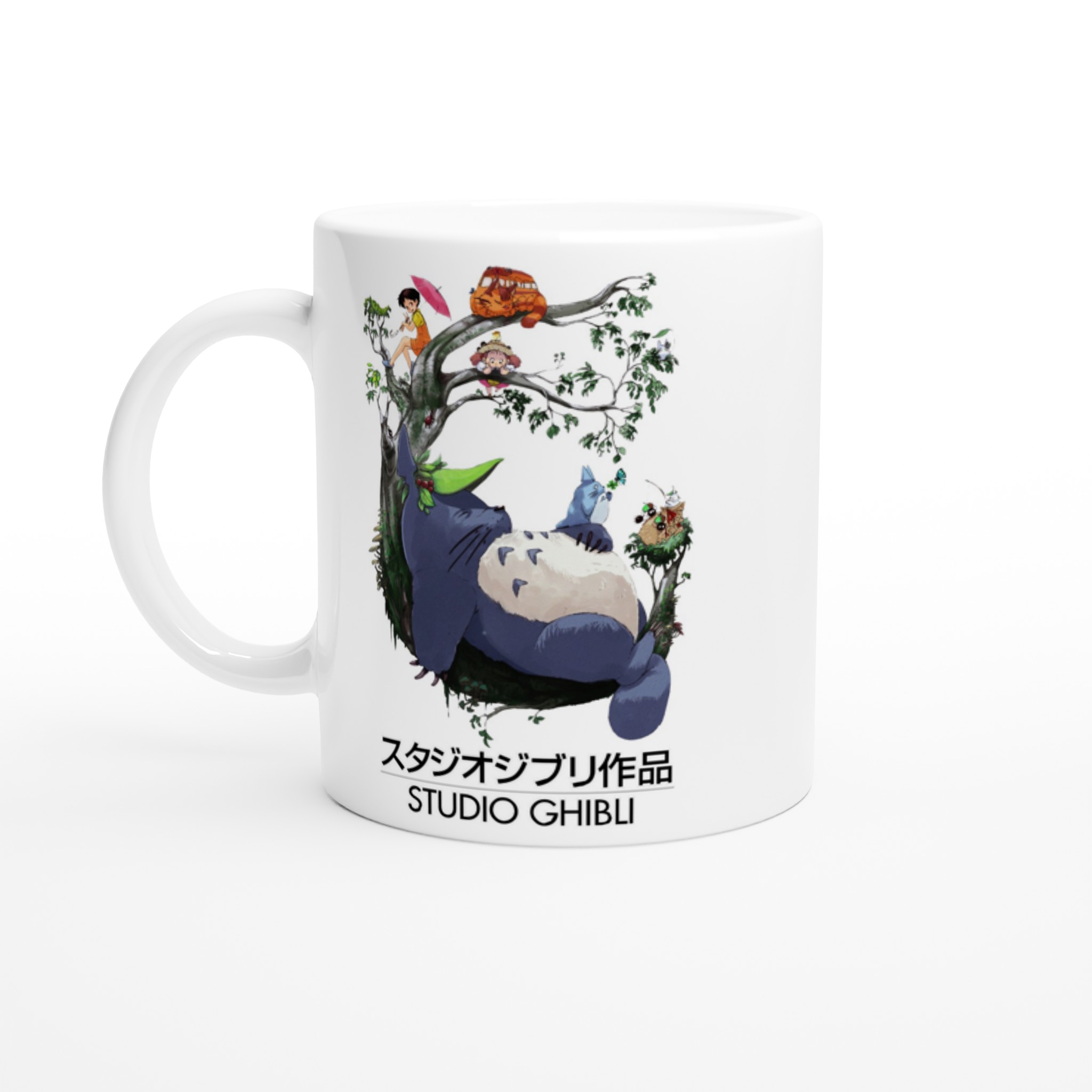 Studio Ghibli 10 White 11oz Ceramic Mug Studio Ghibli 10 White 11oz Ceramic Mug
