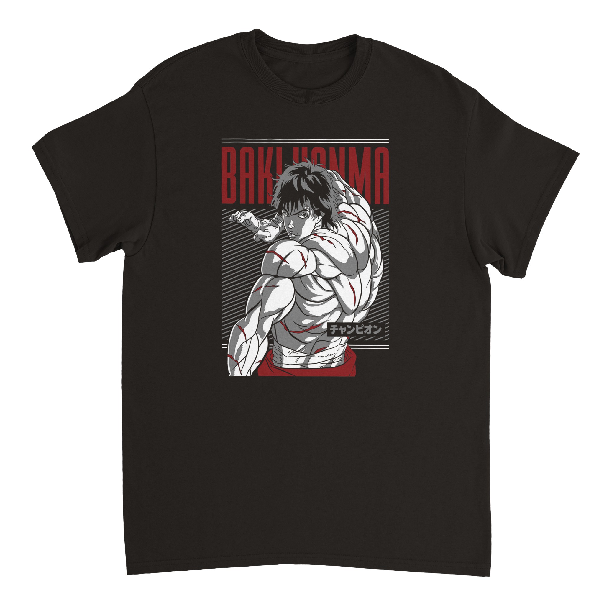 Baki 1 Heavyweight Unisex Crewneck T-shirt Baki 1 Heavyweight Unisex Crewneck T-shirt