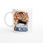 One Piece White 11oz Ceramic Mug