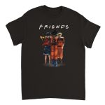 Anime Friends 2 Heavyweight Unisex Crewneck T-shirt