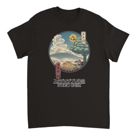 Studio Ghibli 8 Heavyweight Unisex Crewneck T-shirt