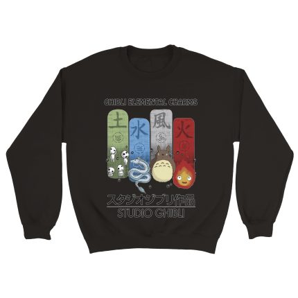 Studio Ghibli 5 Classic Unisex Crewneck Sweatshirt